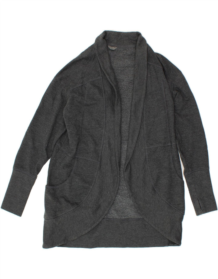 EDDIE BAUER Womens Oversized Longline Cardigan Sweater UK 10 Small Grey Vintage Eddie Bauer and Second-Hand Eddie Bauer from Messina Hembry 