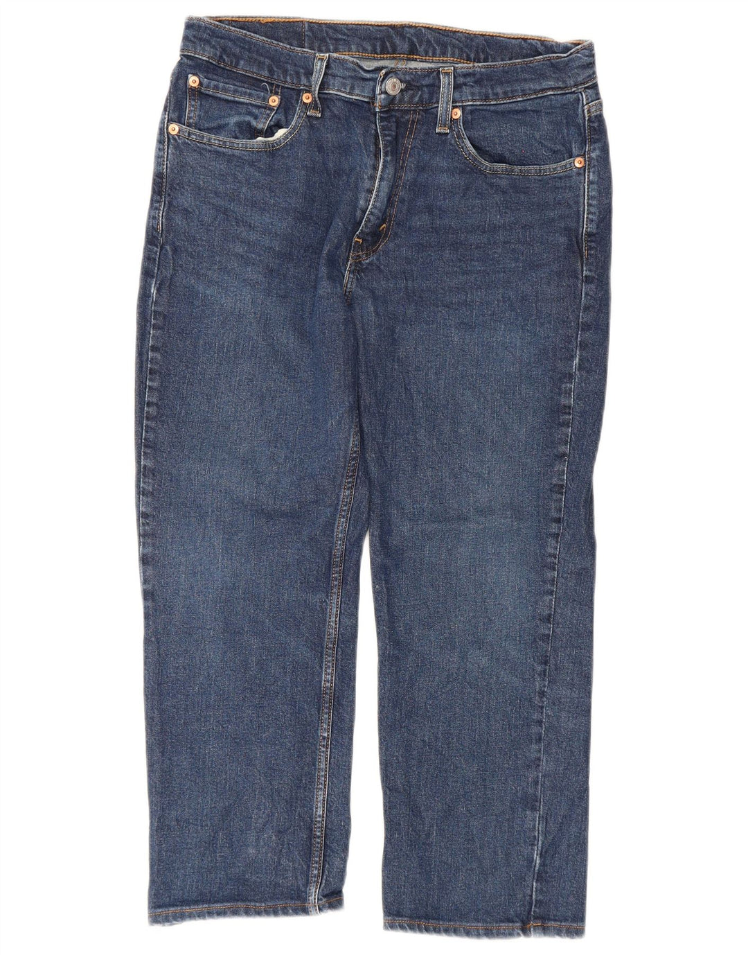 Levi's Mens 514 Straight Jeans W33 L23 Blue Cotton