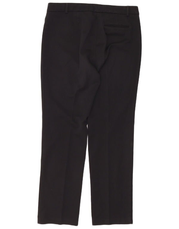 Marks & Spencer Pantalon décontracté coupe slim pour femme UK 14 Large W34 L30 Noir
