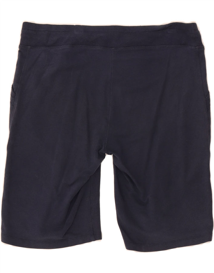 EDDIE BAUER Womens Sport Shorts Medium  Navy Blue Cotton Vintage Eddie Bauer and Second-Hand Eddie Bauer from Messina Hembry 
