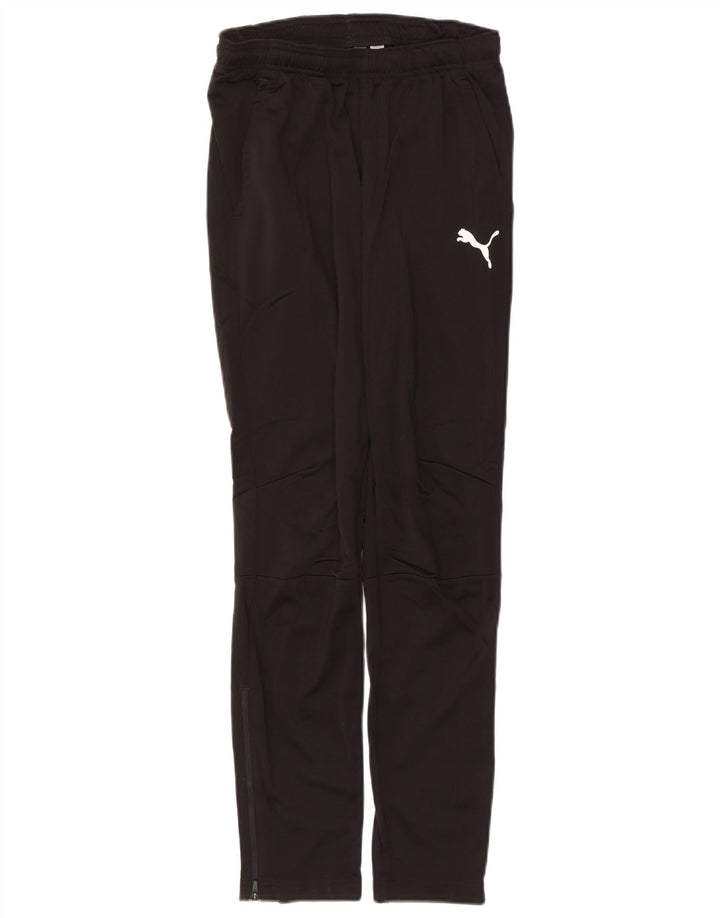 Pantaloni da tuta da uomo Puma Small neri in poliestere