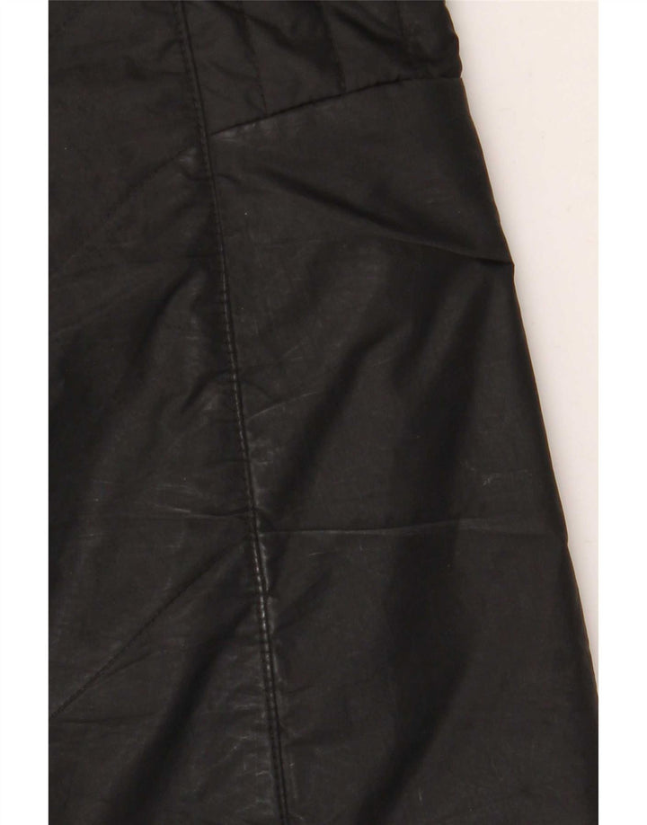 Jack Wolfskin Dame Hætte Polstret Frakke UK 10 Small Black Polyester