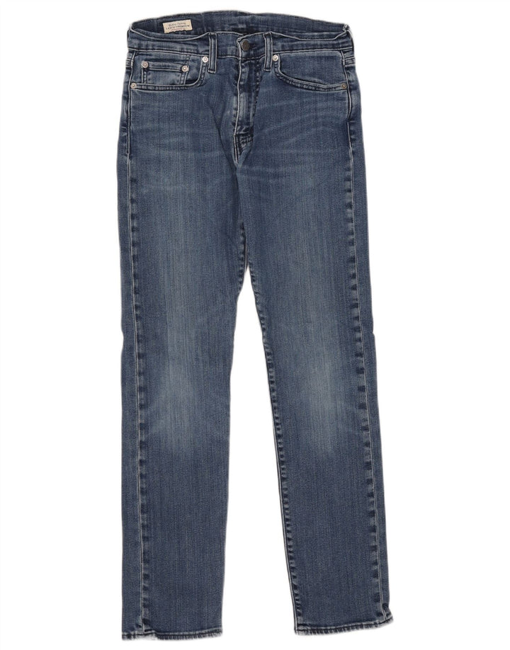 Levi's Womens Slim Jeans W29 L29 Blue Cotton