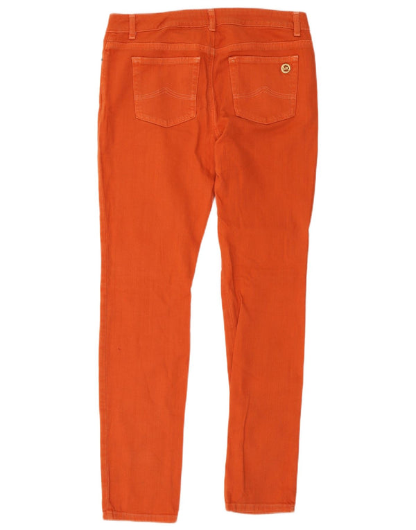Michael Kors Γυναικείο Slim Jeans US 6 Medium W34 L32 Πορτοκαλί βαμβακερό