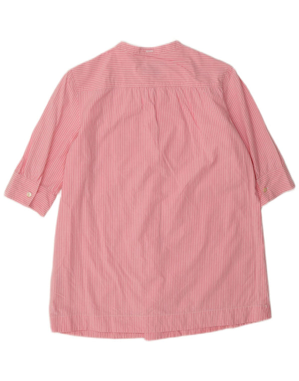 Jack Wills Dame Kortærmet Pullover Shirt UK 12 Medium Pink Striped