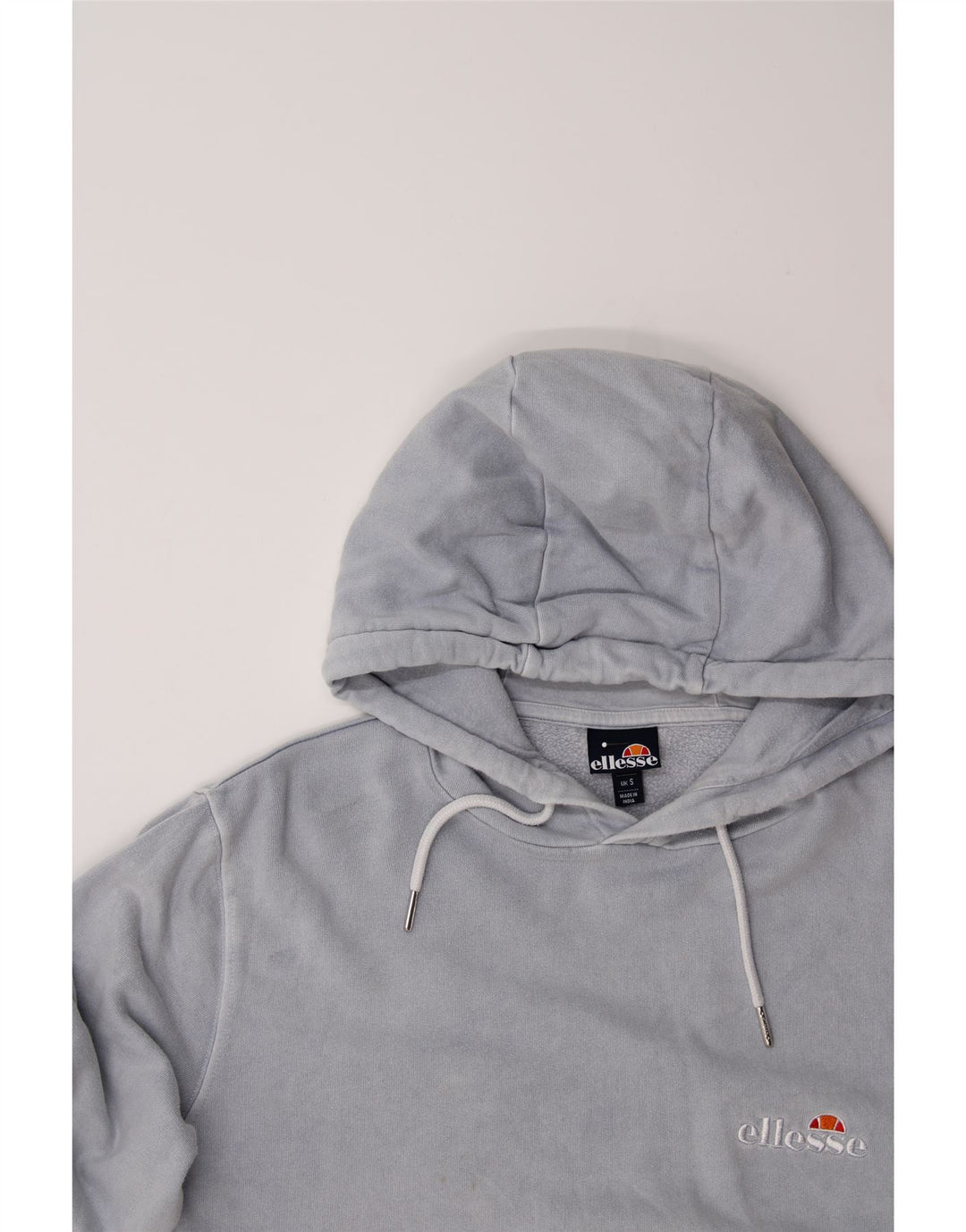 ELLESSE Mens Hoodie Jumper Small Blue Cotton Vintage Ellesse and Second-Hand Ellesse from Messina Hembry 