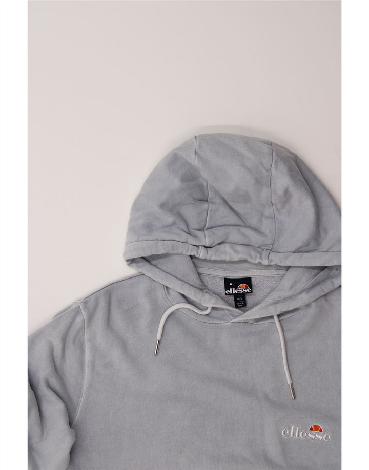 ELLESSE Mens Hoodie Jumper Small Blue Cotton Vintage Ellesse and Second-Hand Ellesse from Messina Hembry 