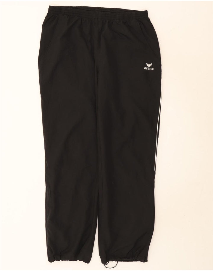 Erima Womens Full Tracksuit UK 16 Large Black Colourblock Polyester
