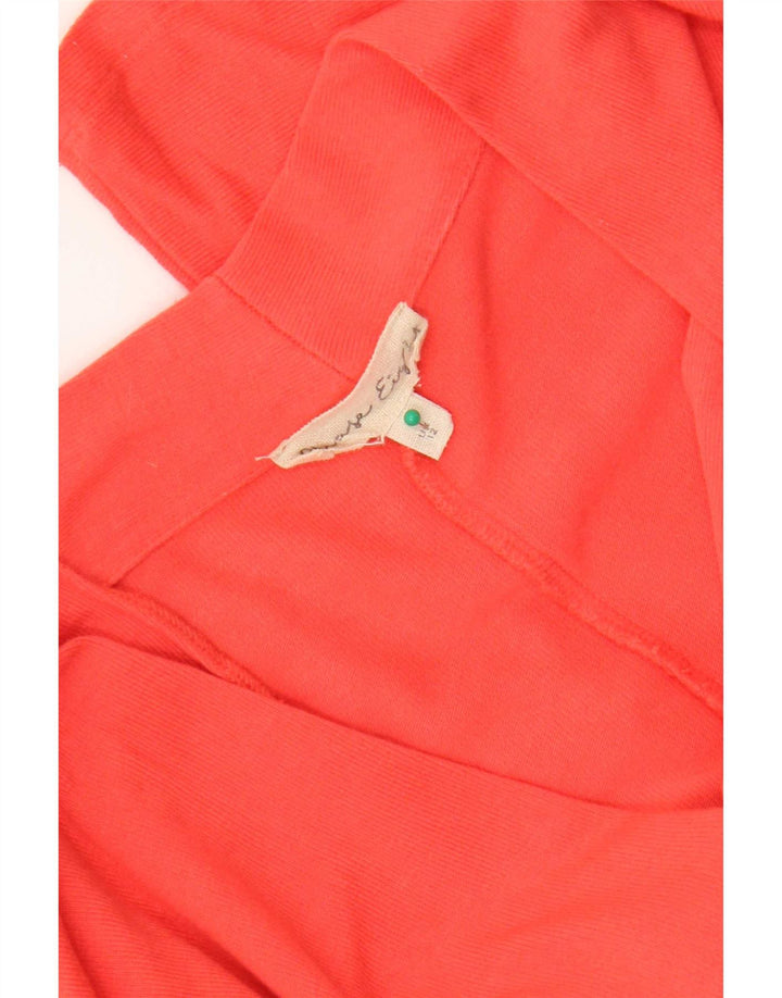 Phase Eight Womens Oversized Top 3/4 Sleeve UK 12 Medium Orange