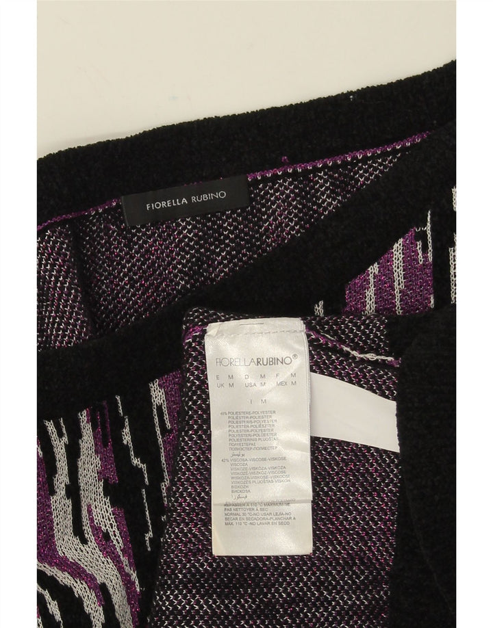 Maglione maglione girocollo da donna Florela Rubino UK 14 medio multicolore