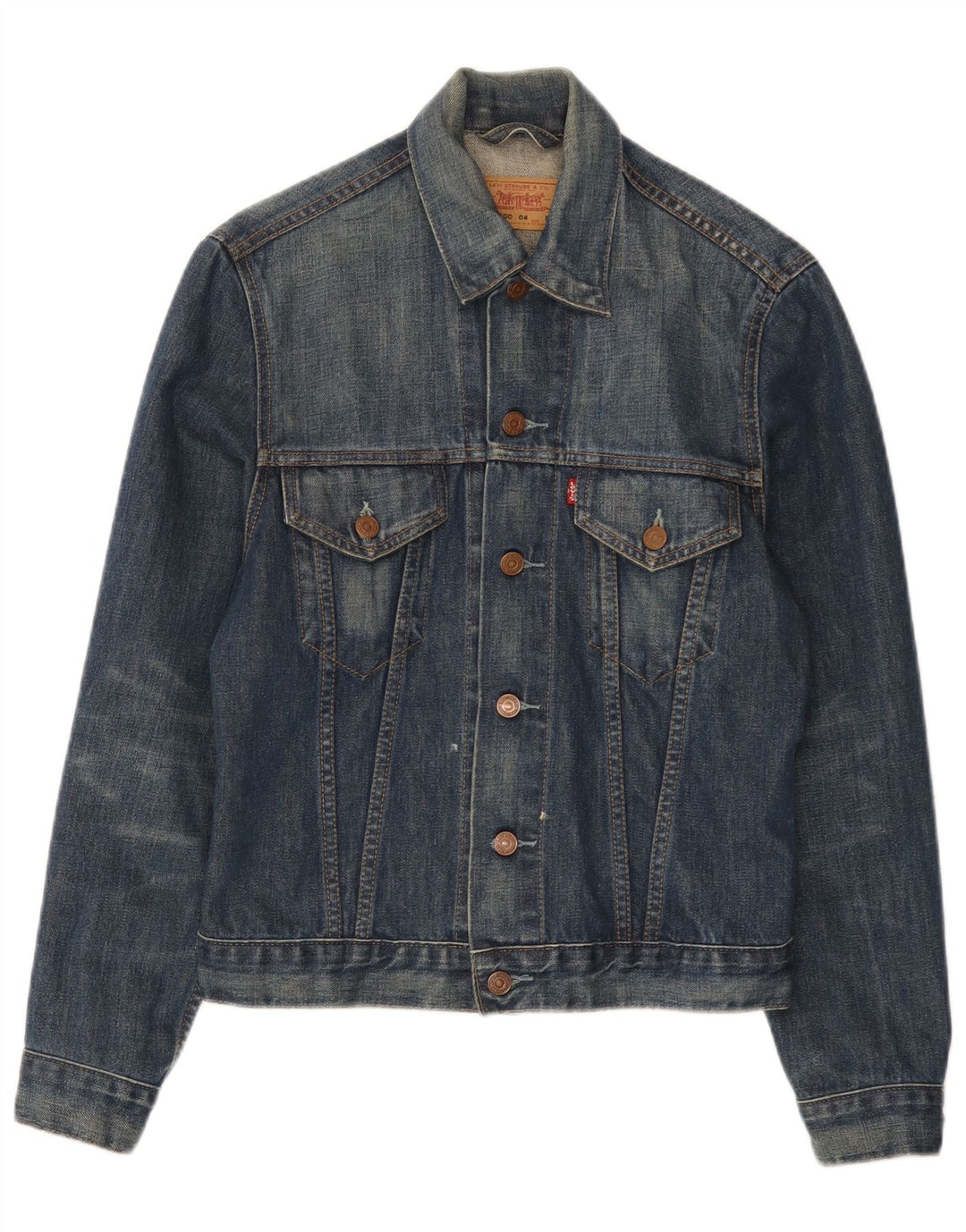 Levi's Boys Denim Jacket 11-12 Years Medium Blue Cotton