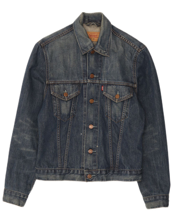 Levi's Boys denimjakke 11-12 år Medium blå bomuld