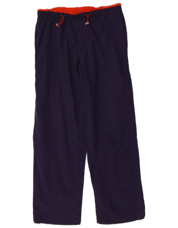 Fila Mens Tracksuit Trousers Large  Navy Blue Polyamide