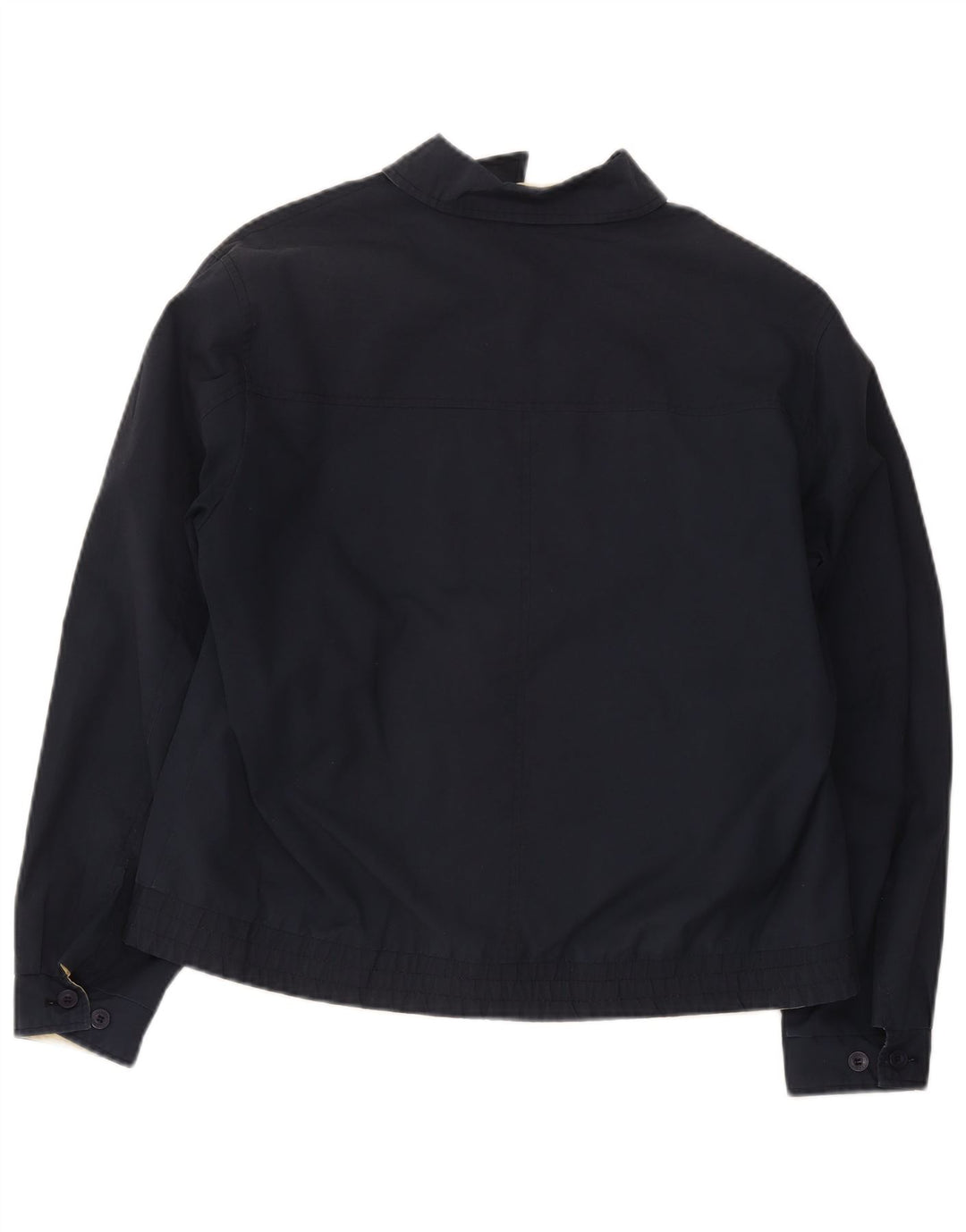 Jaqueta bomber masculina vintage UK 38 azul marinho médio