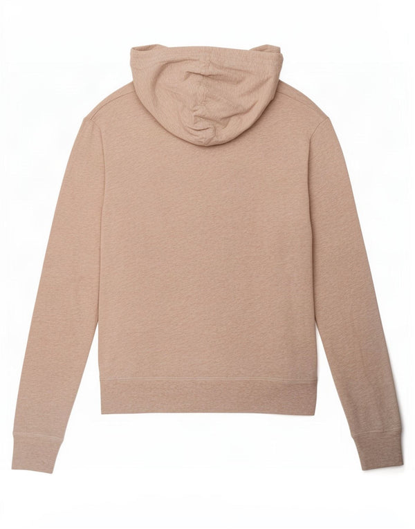 Hard Rock Cafe Womens London Graphic Top Long Sleeve UK 12 Medium Beige