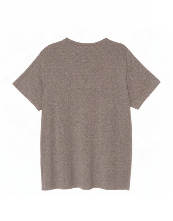 Nike Herren T-Shirt Top XL Grau gefleckte Baumwolle
