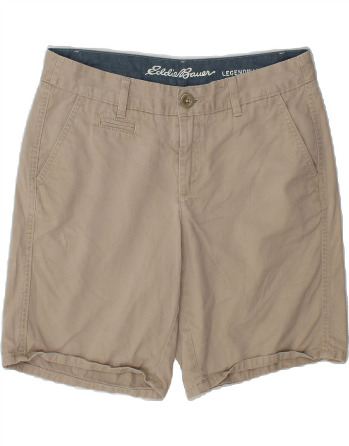 EDDIE BAUER Womens Chino Shorts US 6 Medium W33  Beige Cotton Vintage Eddie Bauer and Second-Hand Eddie Bauer from Messina Hembry 