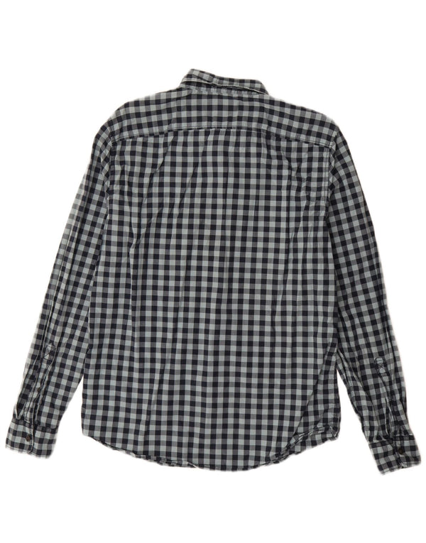 Timberland Herre Slim Fit skjorte Medium Marineblå Gingham Cotton