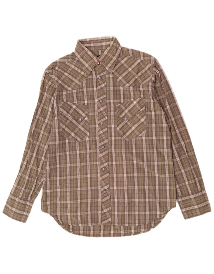 G-Star Chemise Homme Large Kaki Check Cotton