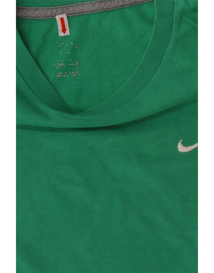 NIKE Mens T-Shirt Top Small Green Vintage Nike and Second-Hand Nike from Messina Hembry 