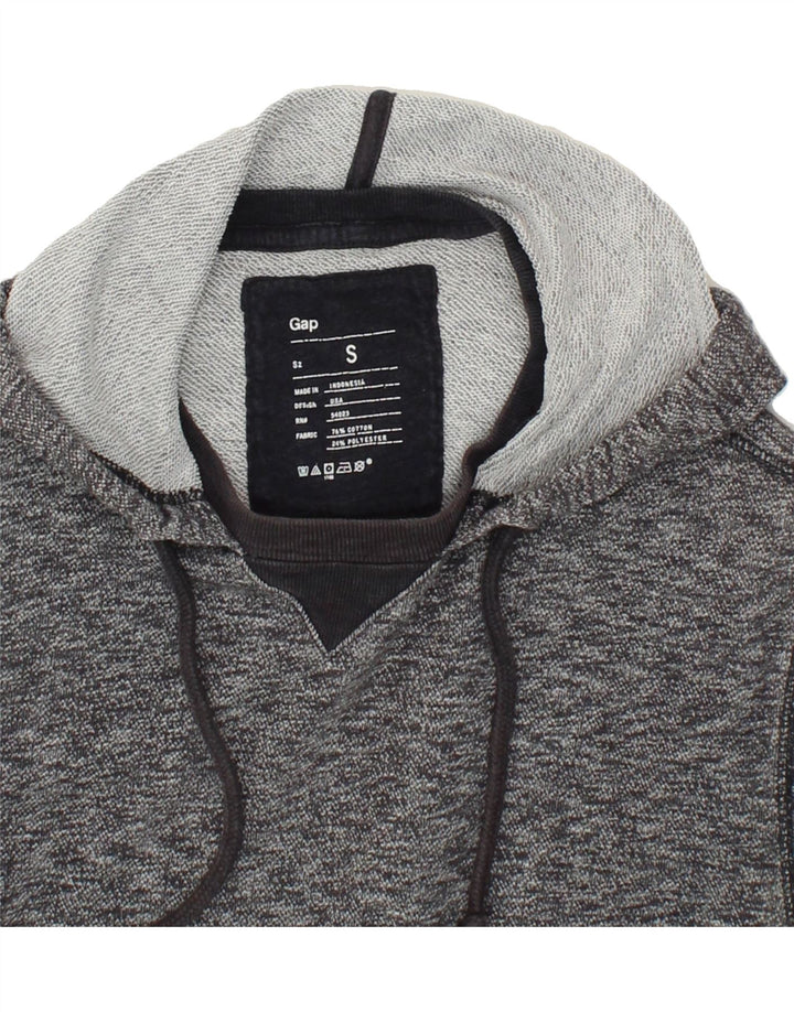 GAP Mens Hoodie Jumper Small Grey Flecked Cotton Vintage Gap and Second-Hand Gap from Messina Hembry 