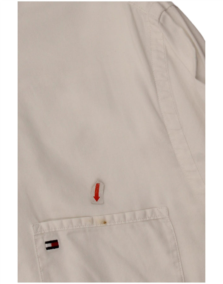 Tommy Hilfiger Mens Slim Fit Shirt Medium White