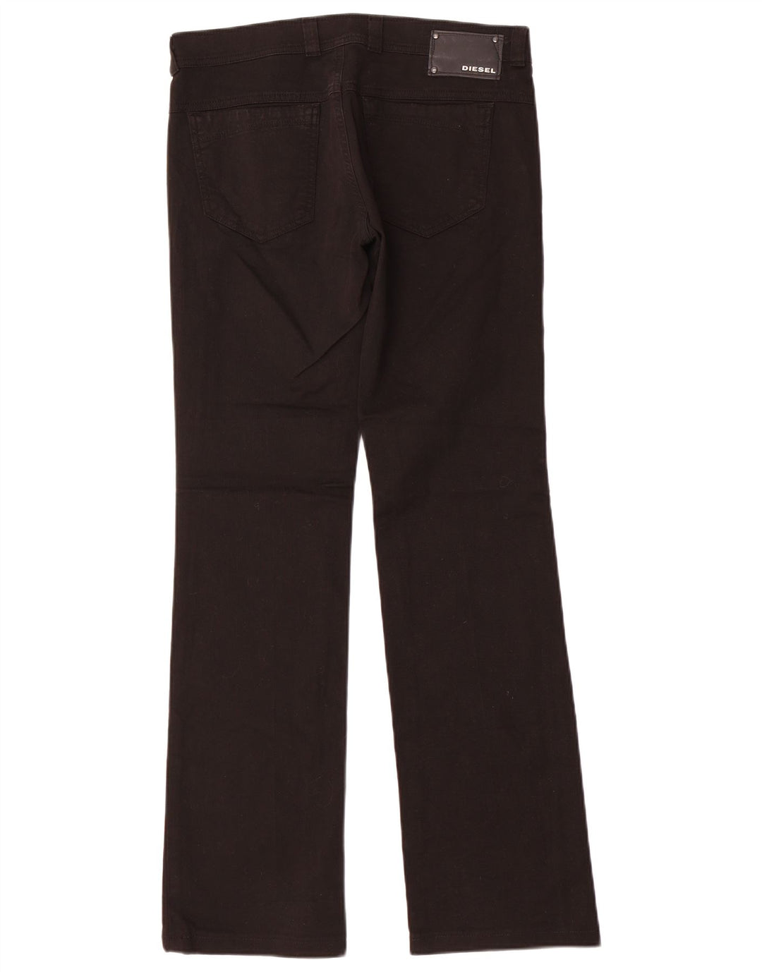 Diesel Womens Straight Jeans W29 L32 Black Cotton