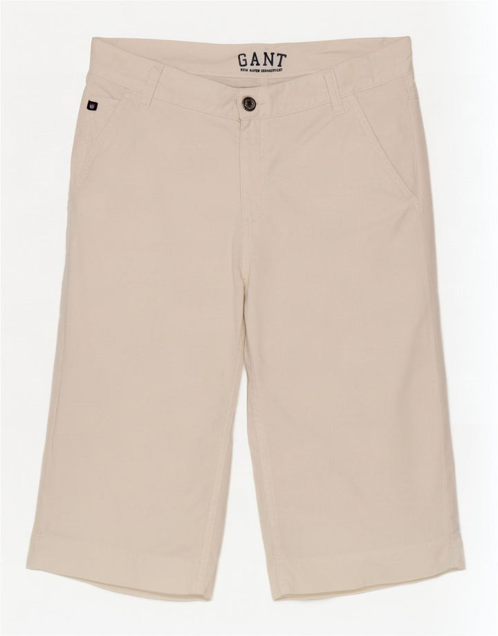 Gant Damen-Bermudashorts W30 Mittelweiße Baumwolle