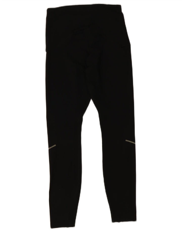 Nike Womens Dri Fit Leggings UK 8 Small Black Polyester