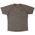 Camiseta masculina Puma Top cinza médio poliéster manchado