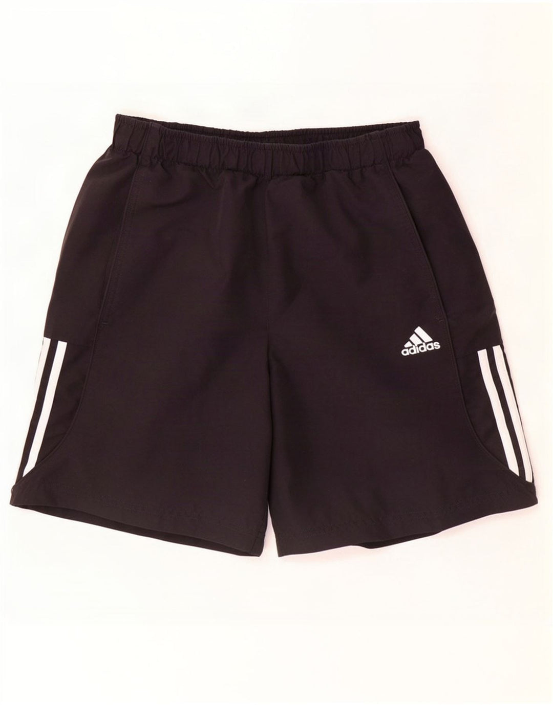Adidas Short de sport pour homme en polyester noir moyen