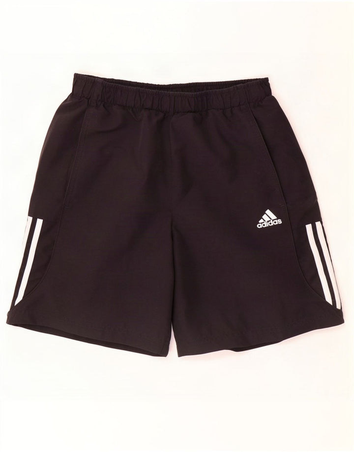 Adidas Short de sport pour homme en polyester noir moyen