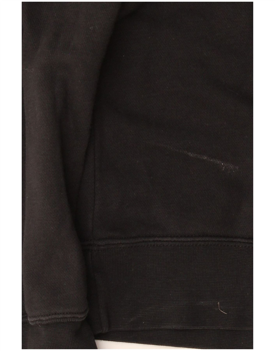 Nike Womens Oversized Sweatshirt Jumper UK 10 Small Black Cotton
