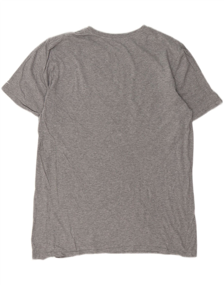 NIKE Mens Athletic Cut Graphic T-Shirt Top Large Grey