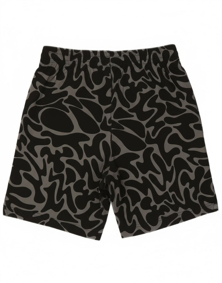Reebok Mens Sport Shorts XS  Black Camouflage Polyester