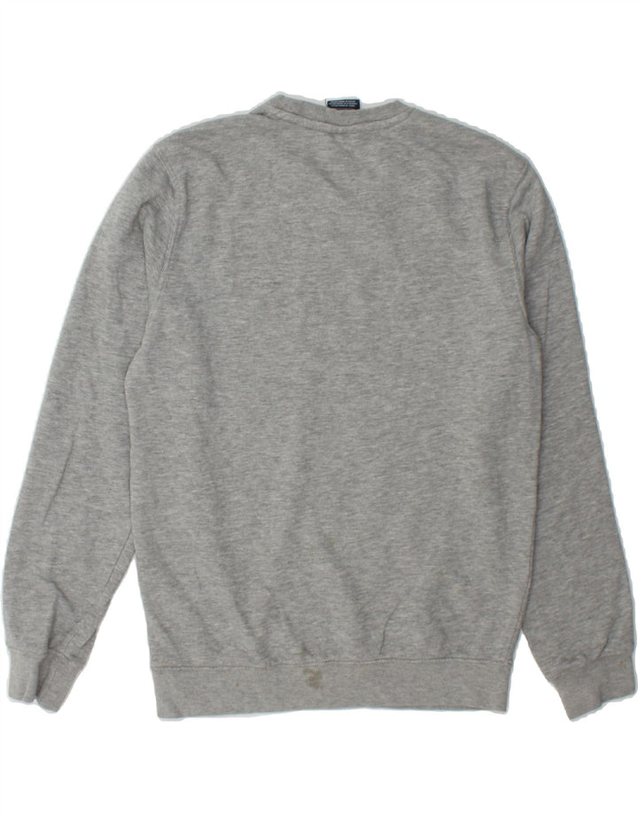 CHAMPION Mens Graphic Sweatshirt Jumper Small Grey Cotton Vintage Champion and Second-Hand Champion from Messina Hembry 