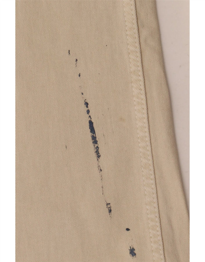 Zara Womens Cropped Jeans EU 40 Medium W30 L25 Off White
