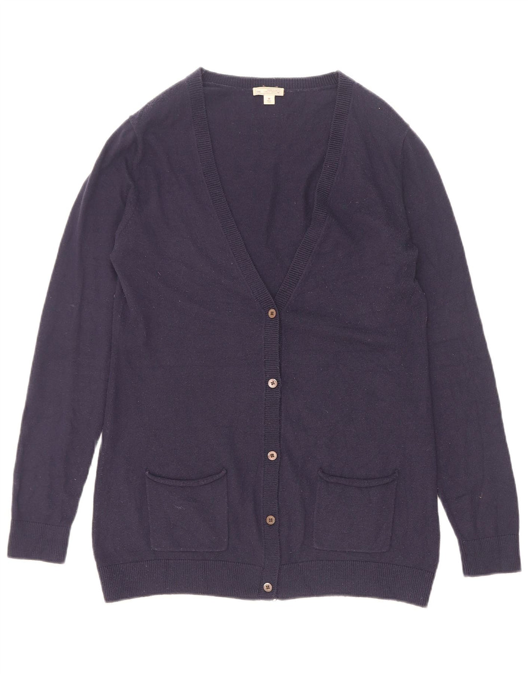 Gap Womens Cardigan Sweater UK 12 Medium Navy Blue Nylon