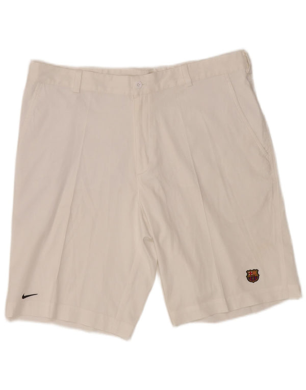 Nike Mens Barcelona Chino kratke hlače W38 XL bijeli poliester