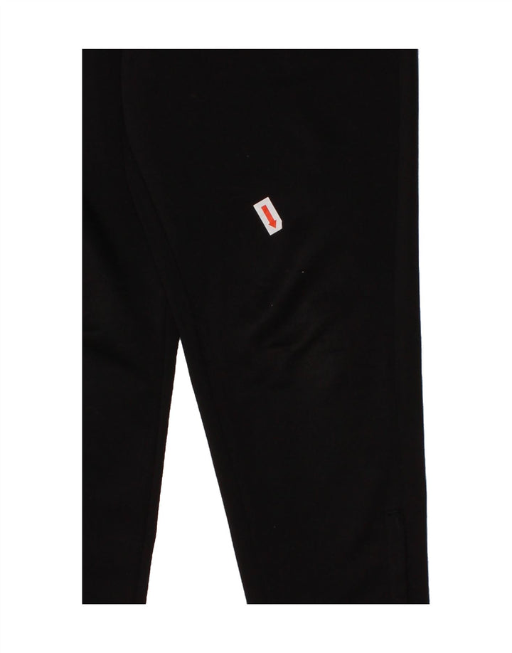 PUMA Girls Tracksuit Trousers 5-6 Years Black Polyester Vintage Puma and Second-Hand Puma from Messina Hembry 