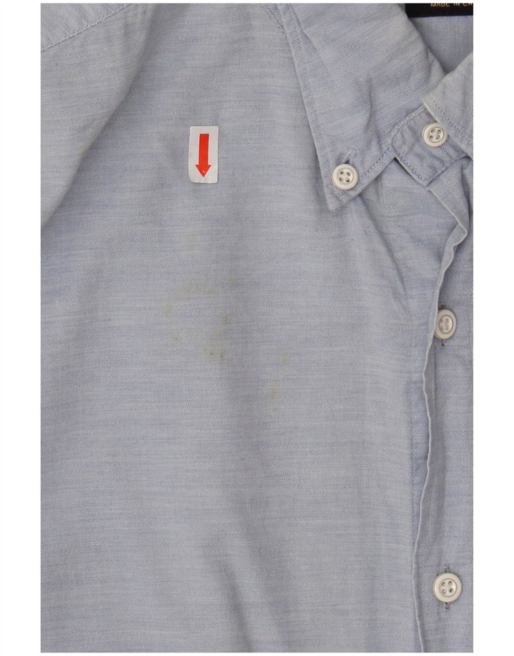 MASSIMO DUTTI Mens Shirt 2XL Blue