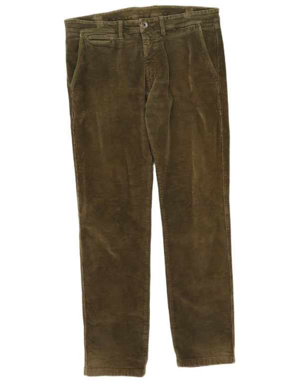 Pantalones de pana ajustados para hombre North Sails W38 L33 Algodón caqui