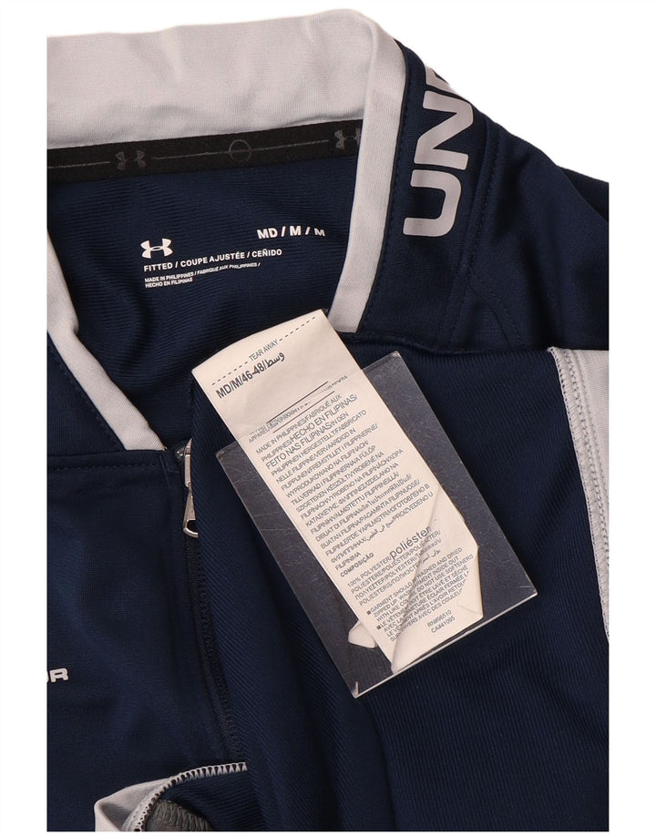 Under Armour Herre grafisk træningsdragt Topjakke Medium Navy Blue Polyester