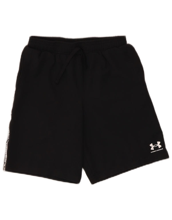 Under Armour Boys Heat Gear Grafiske sportsshorts 9-10 år Medium Sort