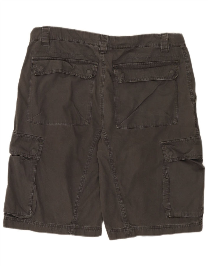 Nike Mens Cargo Shorts Grande W36 Cinza Algodão