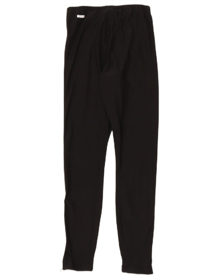 Nike Womens Leggings US 8/10  Medium Black Polyester