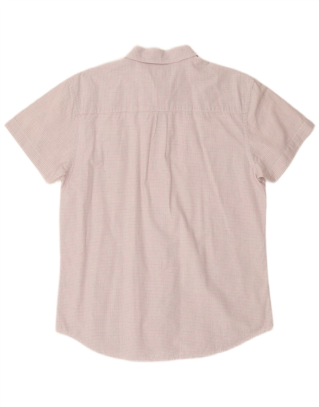 Camicia Wrangler da uomo a maniche corte, vestibilità regolare, a quadri bianchi grandi