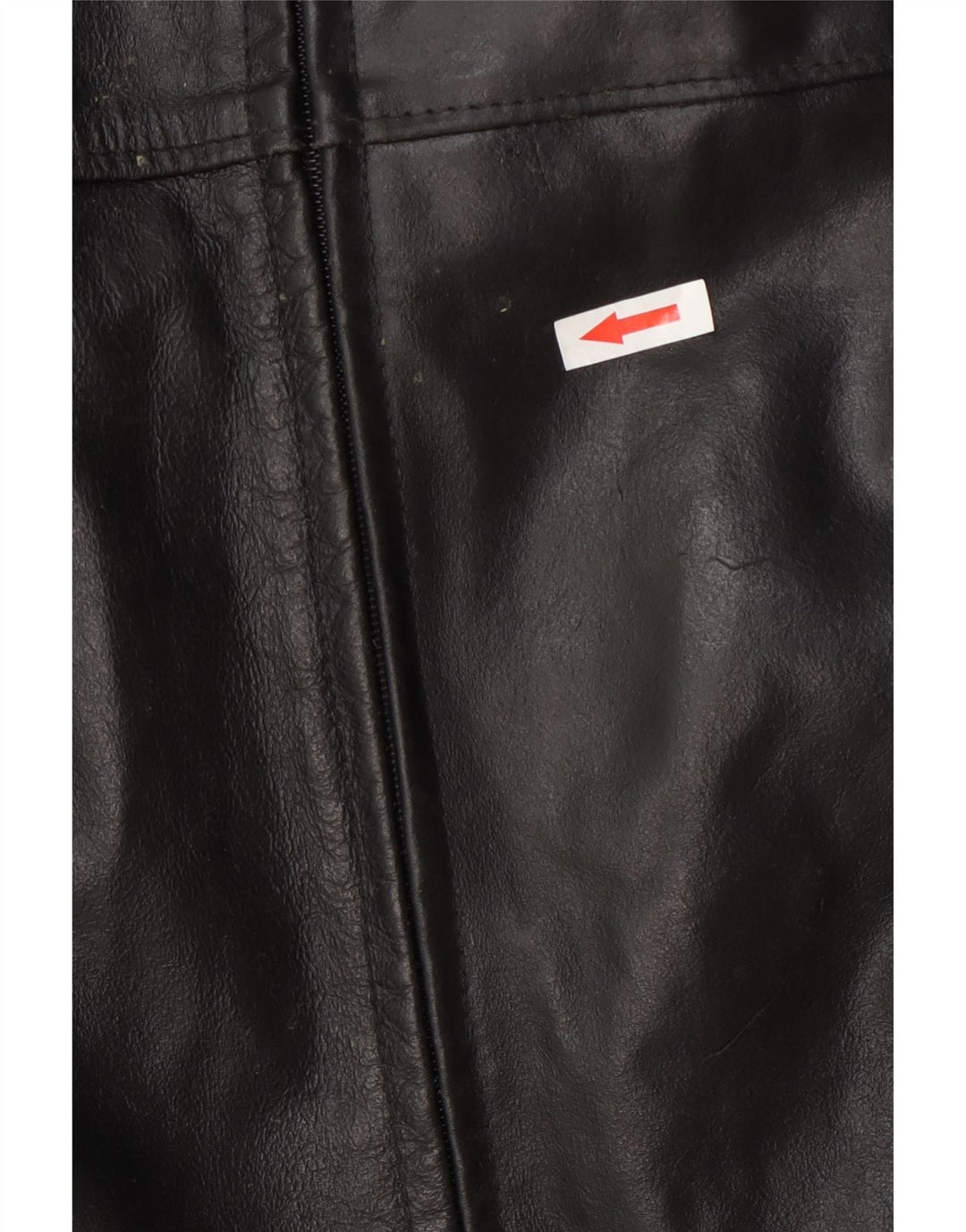Vintage Herren Lederjacke UK 40 Large Schwarz