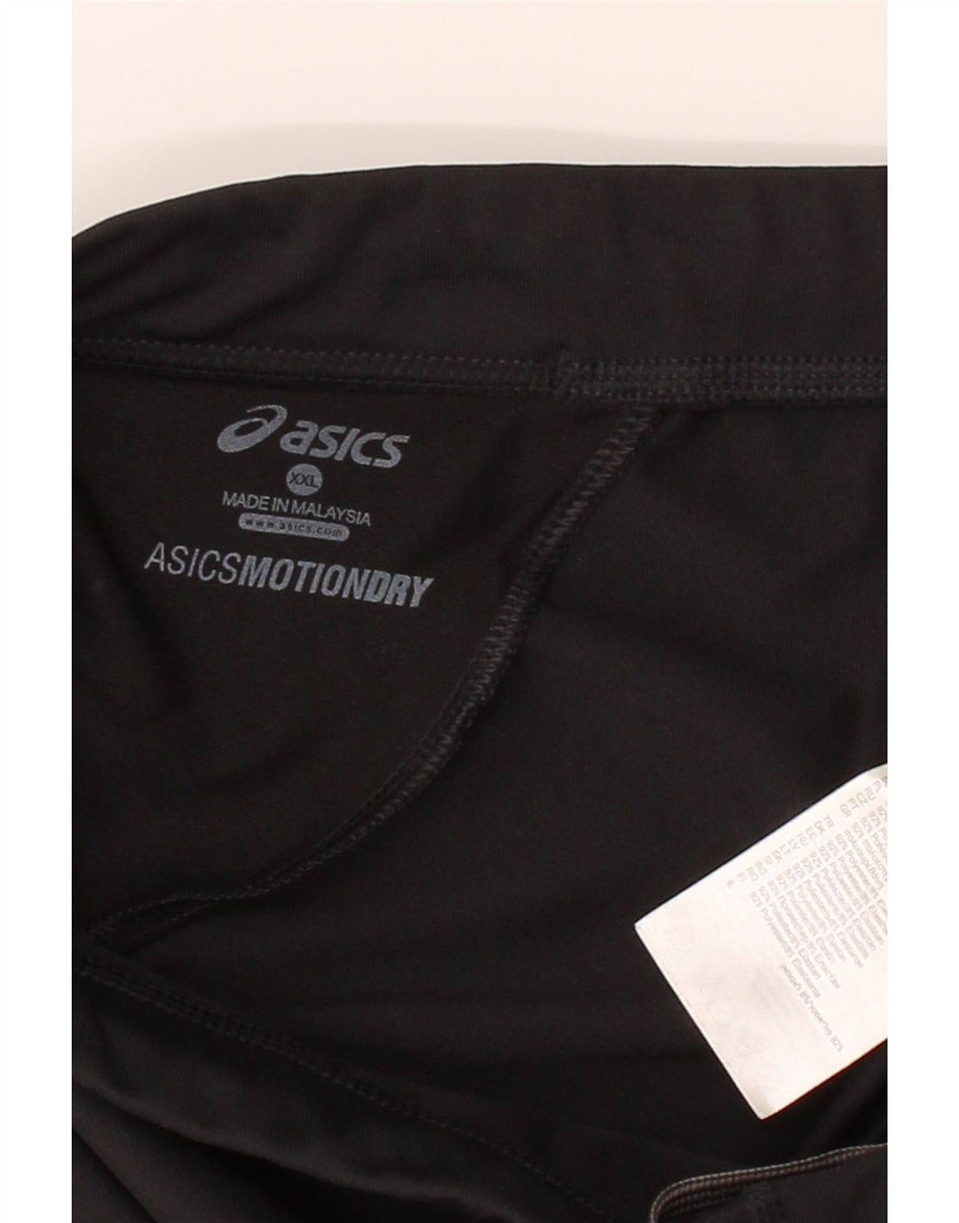 ASICS Womens Bermuda Sport Shorts UK 20 2XL  Black Polyester Vintage Asics and Second-Hand Asics from Messina Hembry 