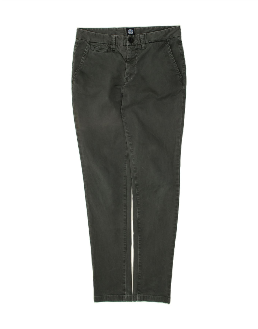 NORTH SAILS Mens Slim Chino Trousers W28 L31 Grey | Vintage North Sails | Thrift | Second-Hand North Sails | Used Clothing | Messina Hembry 